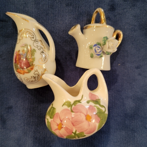 Trio of Pretty Floral Items ~ Cash Family Pottery ~ Enesco ~ Japan ~ MCM - Picture 13 of 16